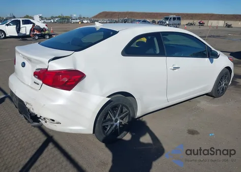 2016 Kia Forte Koup Ex из США, поврежденный, VIN KNAFX6A8XG5657749